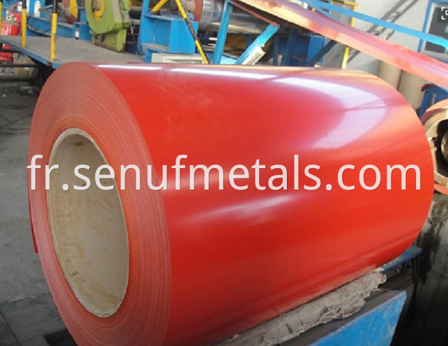 Color Coated Steel Sheet Red